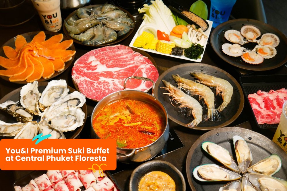 hotpot food on a table at You&I in Phuket