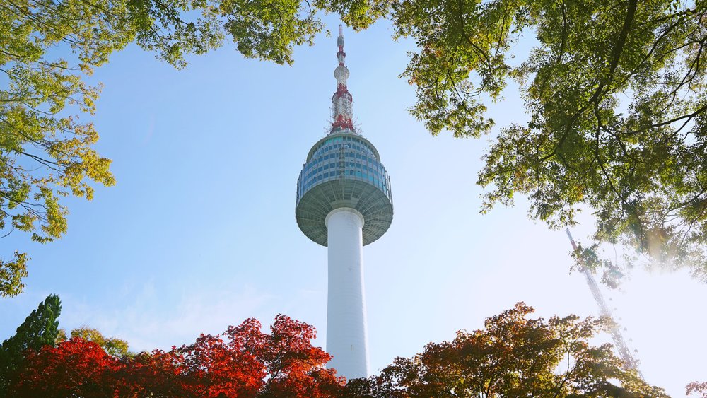 Have a great vantage point of Seoul from the N Seoul Tower. Credits: Joshua Delica on Unsplash