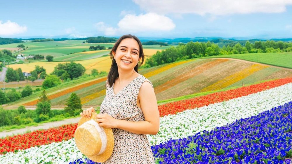 Drive to stunning locations like Shikisai No Oka. Credit: _marianadelarosa