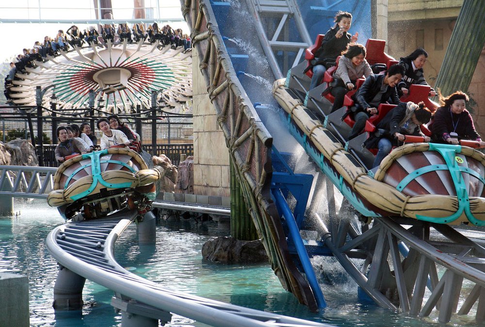 Atlantis เครื่องเล่นทดสอบความหวาดเสียวยอดฮิต 