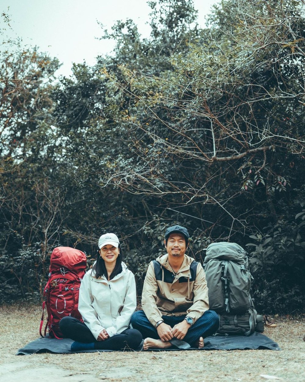 自行去露營的需要帶同不少裝備，大容量的背囊不可少。@hillcmw