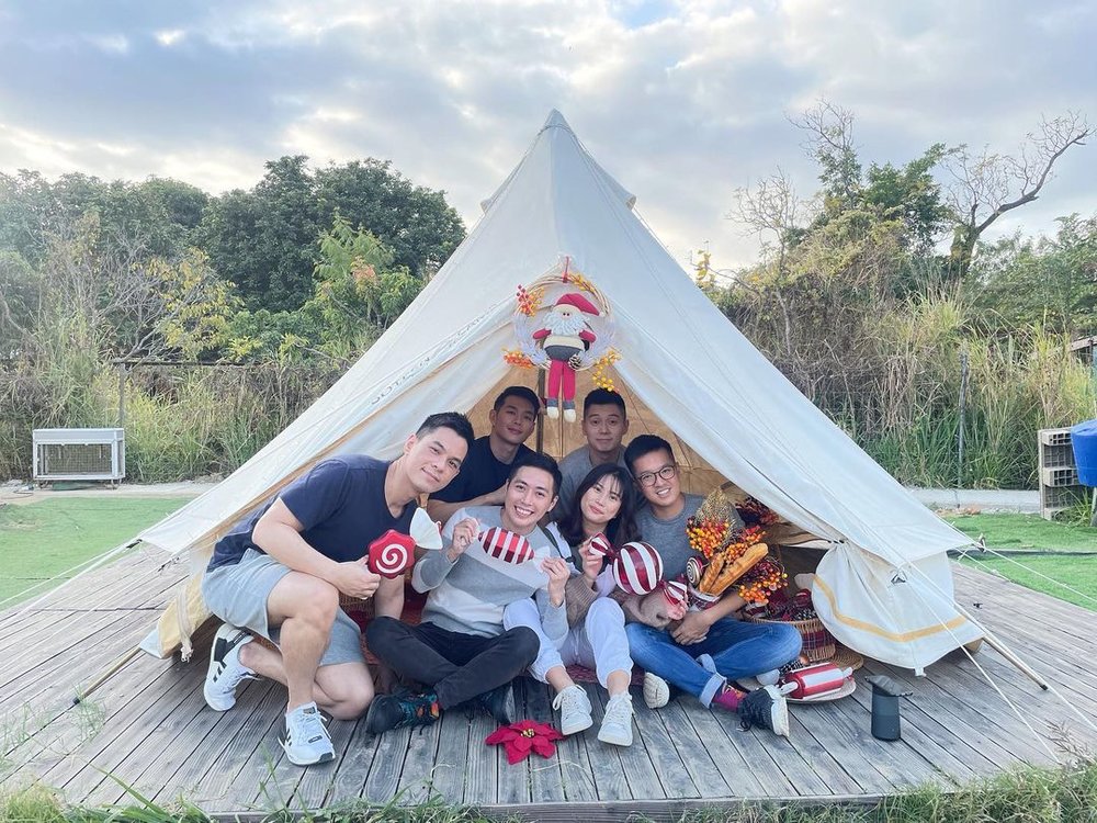 這裏的帳幕可以容納2至6人，一大班朋友慶祝、聚舊都適合。@mr_tristanl