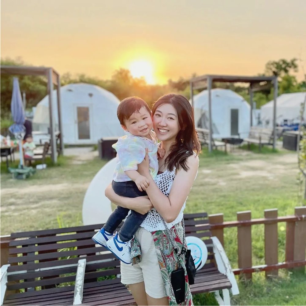 和小朋友去露營，享受大自然。@leungjoannkin