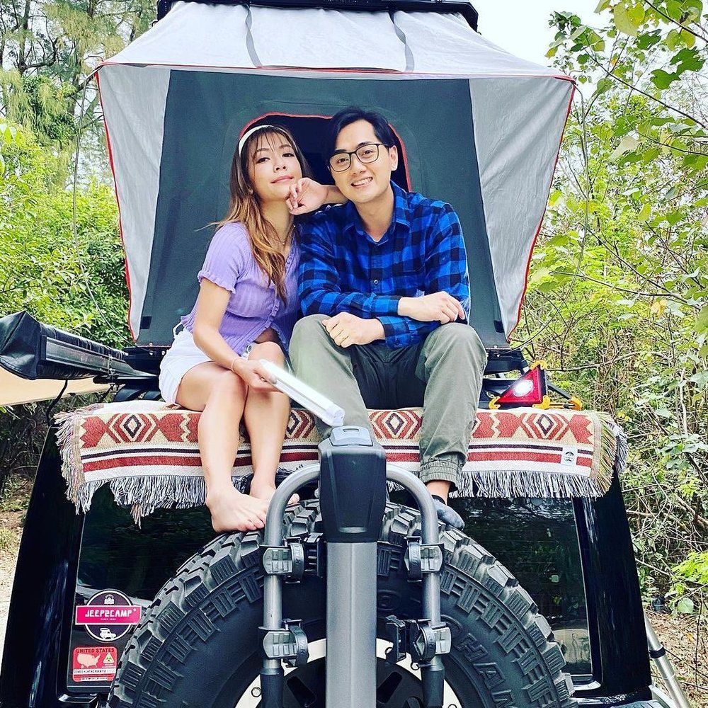 車頂露營又是另一影相打卡的熱點。   @ilove_honganc