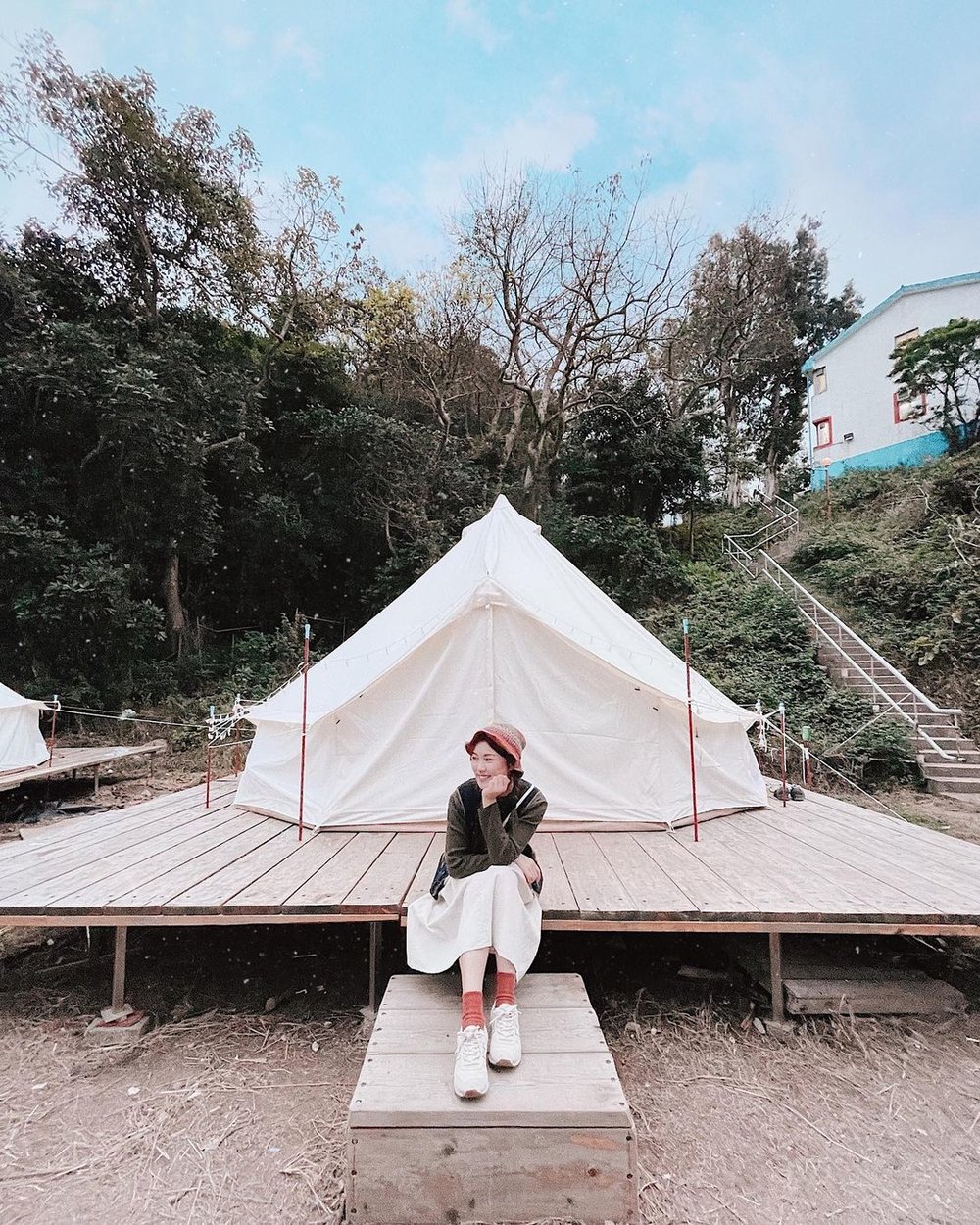 波希米亞風帳幕很有文青風。@cconvoyage