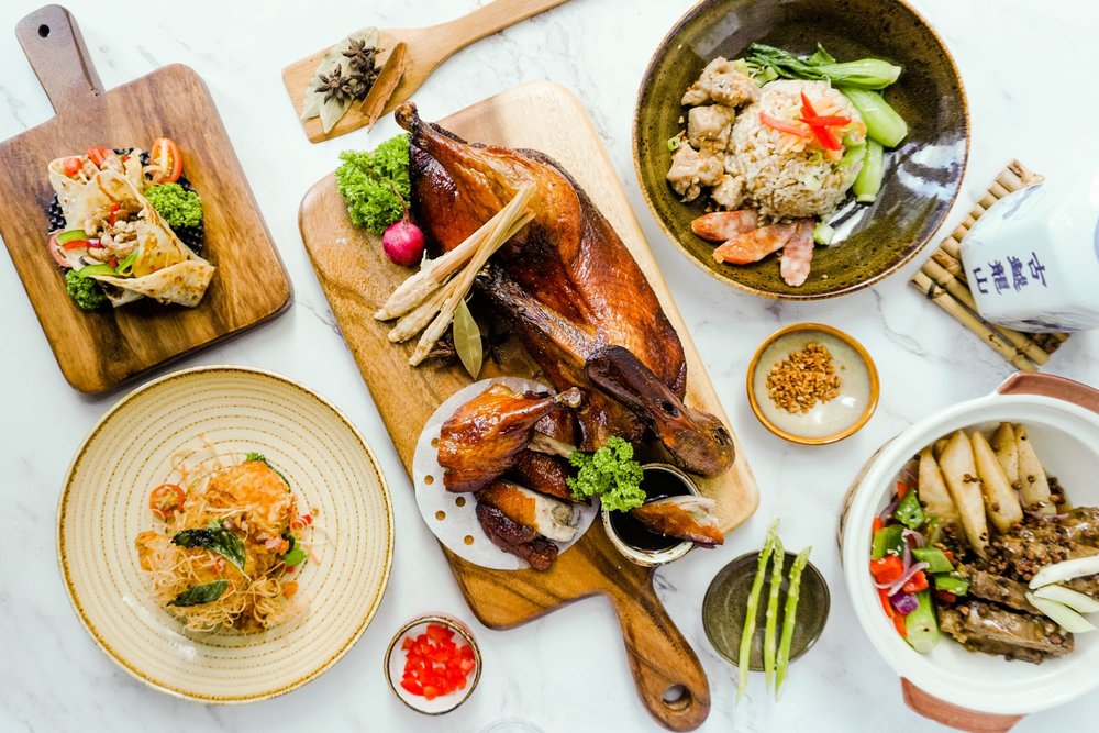 Different chinese dishes