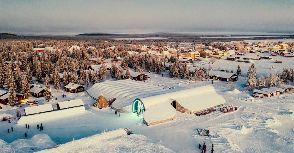 Ở khách sạn băng Icehotel Jukkasjärvi