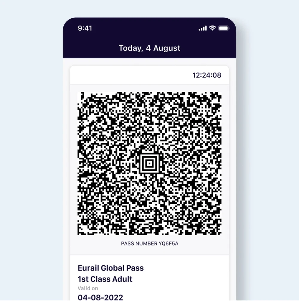 Step four which is showing a QR Code