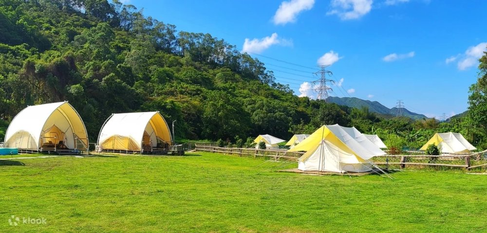 流水響豪華露營營地面積達16萬平方呎