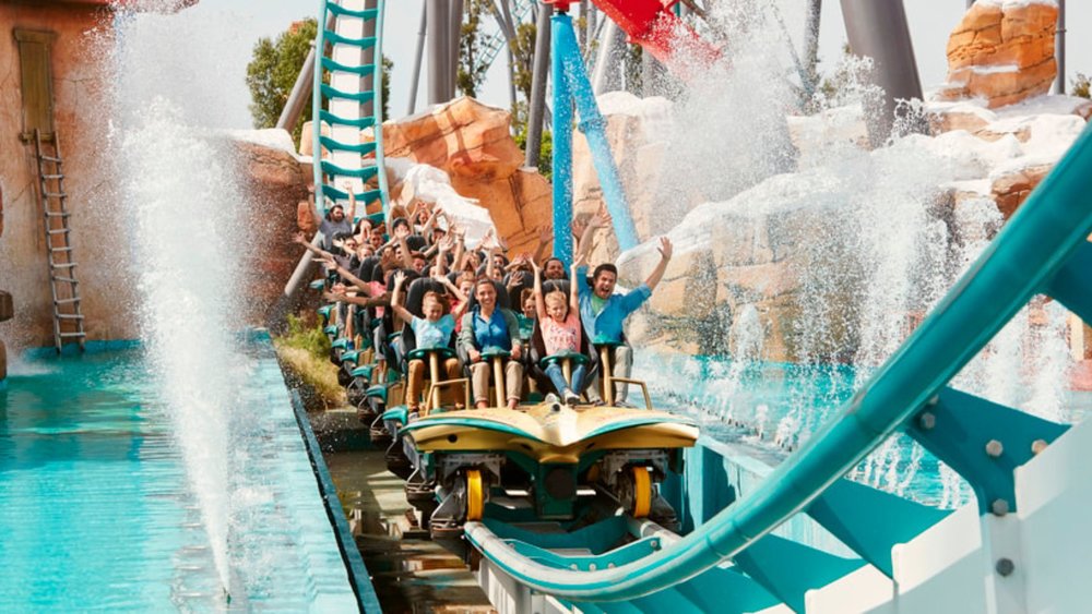This amusement park in Tarragona, Spain, is also home to Ferrari Land and Costa Caribe Aquatic Park.