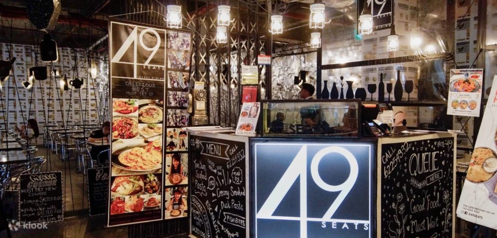 49 Seats interior facade