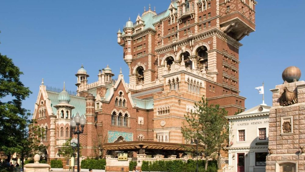 Its stunning facade may not look like it, but the Tower of Terror offers exciting thrills inside its walls.
