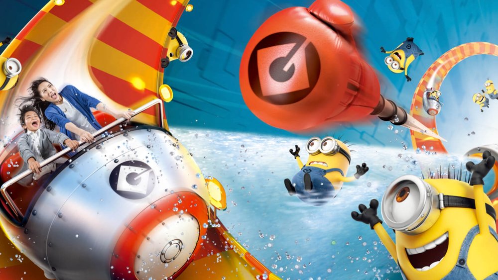 Plunge into the whirling world of the Minions! Image credits: Universal Studios Japan