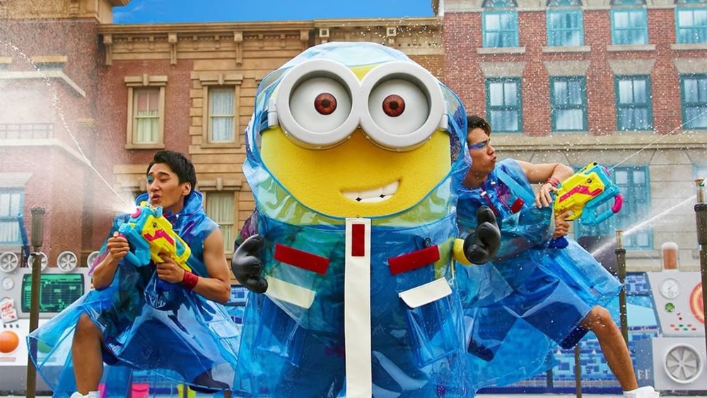 Watch the Minions dancing to disco! Credits to @universal_studios_japan