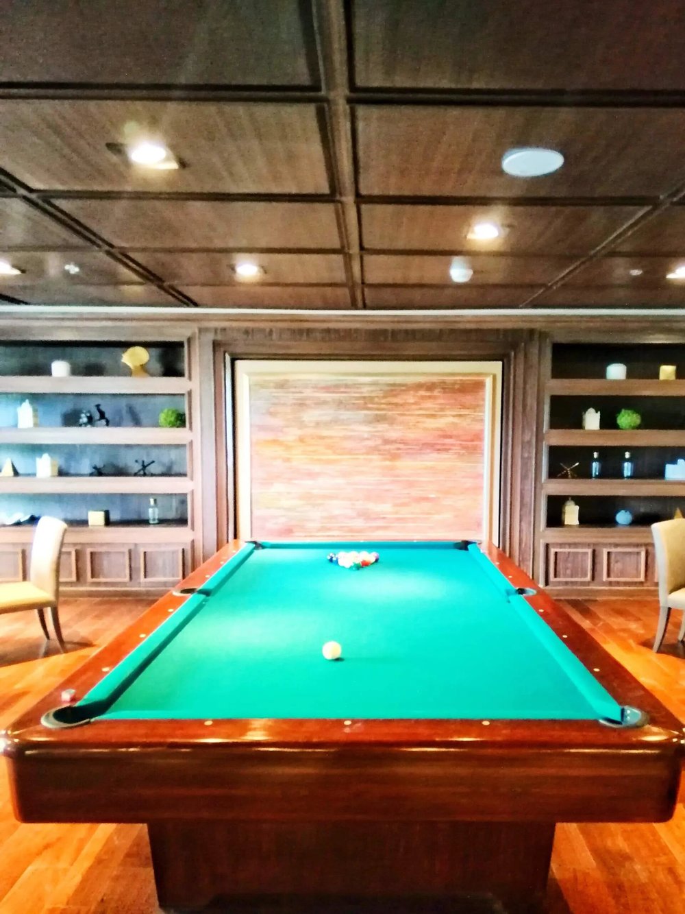 Billiard room
