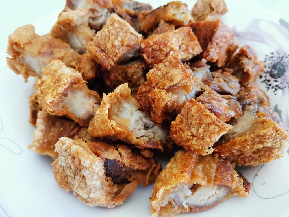 Crispy fried pork