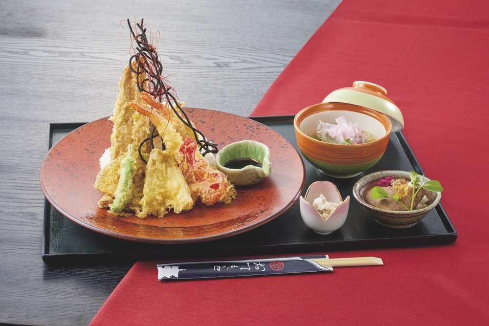 USJ デカい天丼御膳（虎杖）