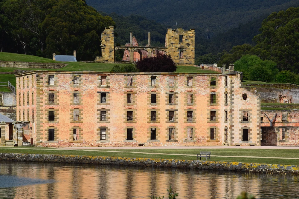 A historical building in Port Arthur Historic Site