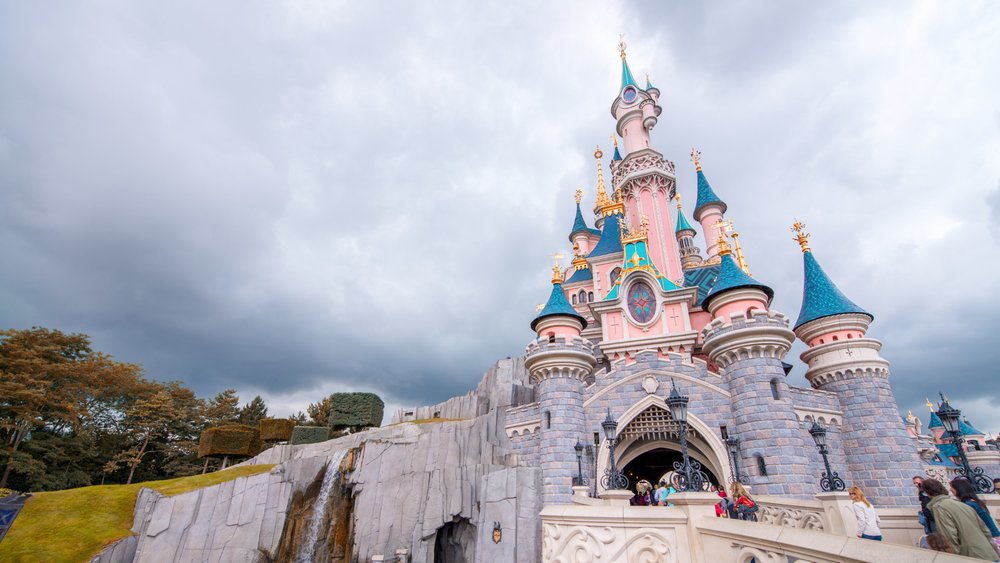 Sleeping Beauty’s Castle is the centerpiece of Disneyland Paris.