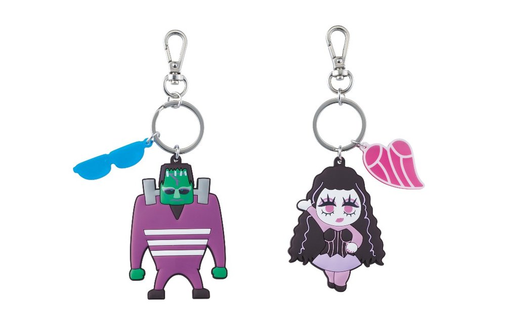 ユニバーサルモンスターズ ラバーペアキーチェーン