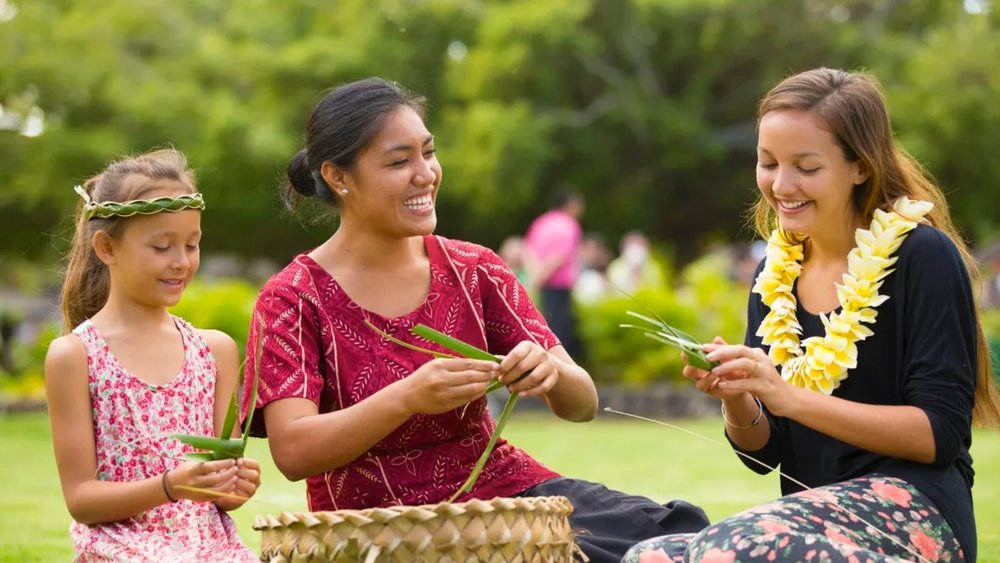 Learn more about Hawaiian traditions through a luau.