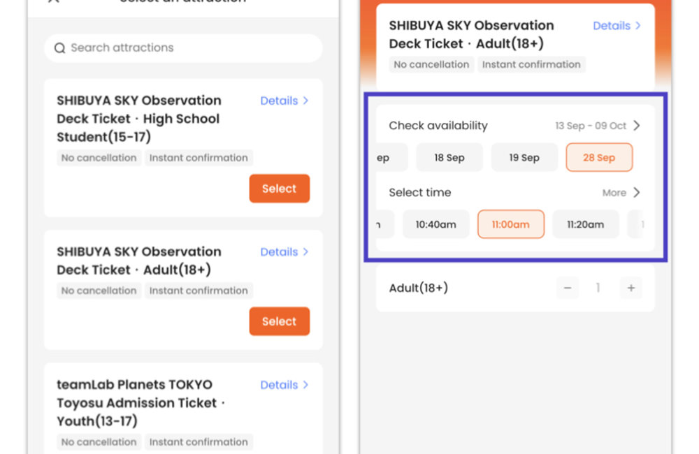 klook pass 教學：景點預約