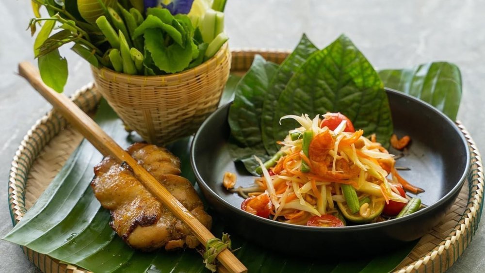 Not your typical salad! Image credits: @amatararesort on Instagram
