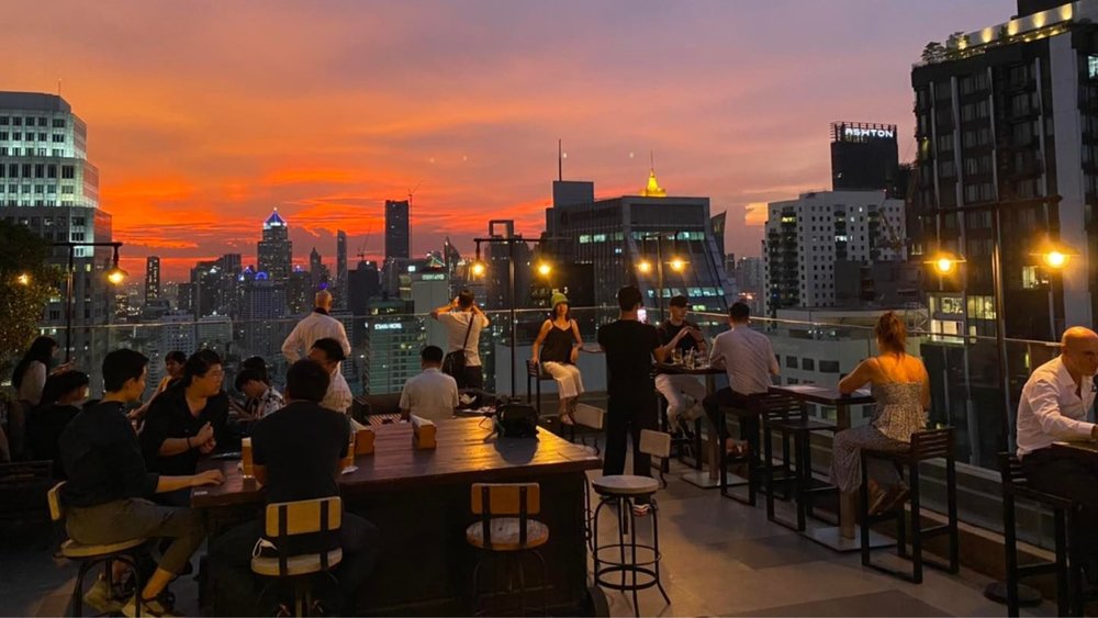 If beers are your bevvies of choice, Brewski is the place to be. Credit: Brewski Rooftop on Facebook