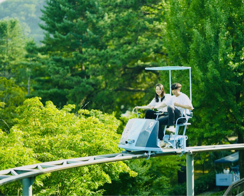 gangchon rail bike korea