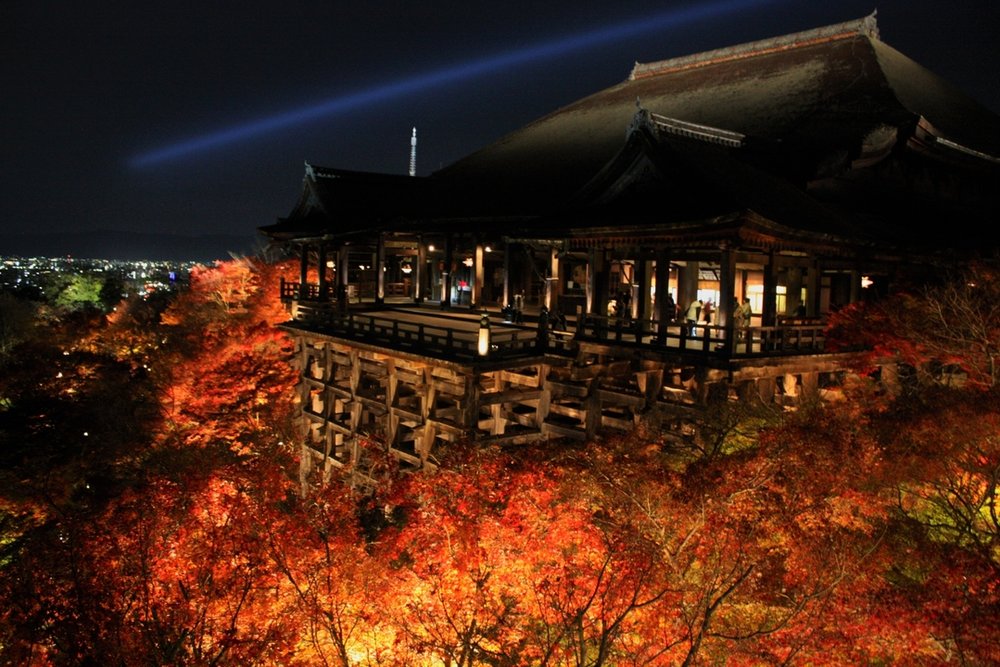 清水寺 Kiyomizu Temple night