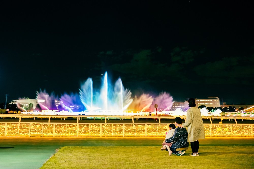 東京メガイルミ 2022 - 光の大噴水（ファミリー）