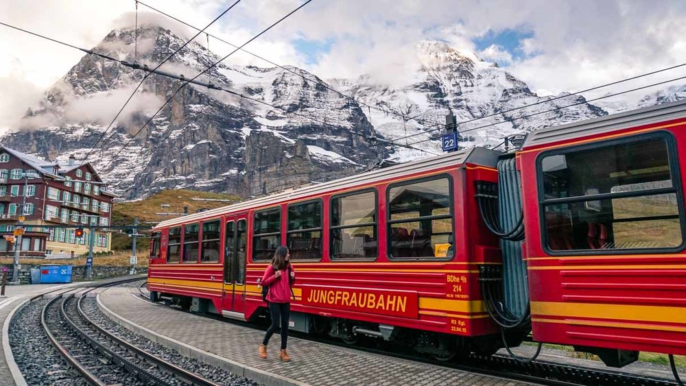 Swiss Travel Pass Jungfraubahn Train