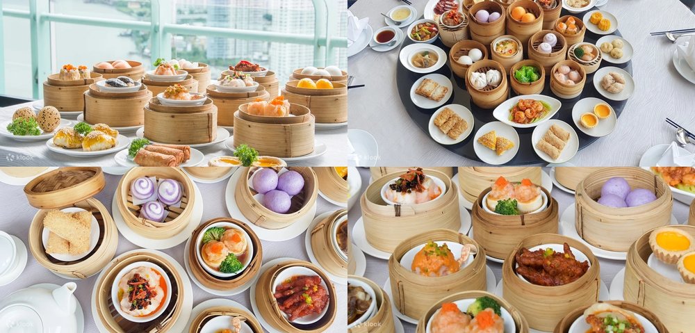 บุฟเฟ่ต์ติ่มซำ ที่โรงแรมชาเทรียมริเวอร์ไซด์กรุงเทพฯ