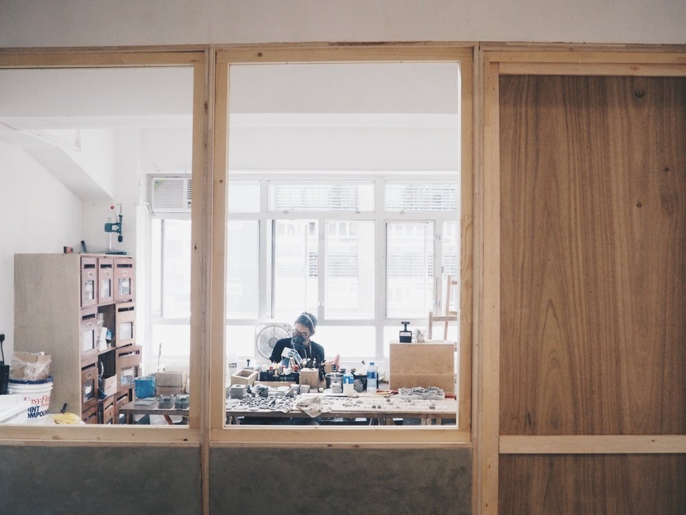 全港首創以水泥為題材的工作坊，為生活加添特色和品味。