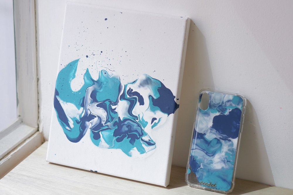 成品風格簡約自然，十分適合文青系情侶。