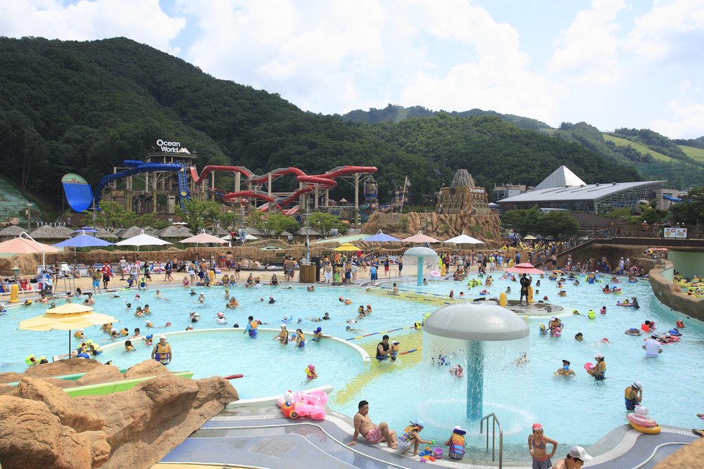 Vivaldi Park Ocean World best water park in South Korea