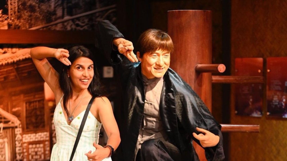 Practice kung fu with Jackie Chan! Credits to @the_arcane_morta