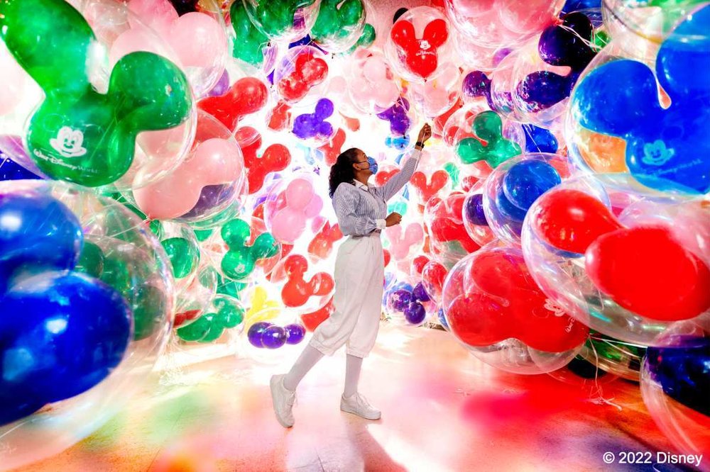 4749 フロリダ ウォルト・ディズニー・ワールド ミッキーの風船