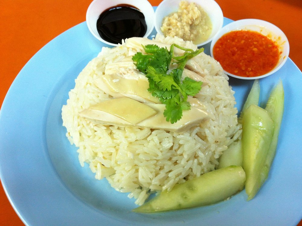 White Chicken with bottle gourd