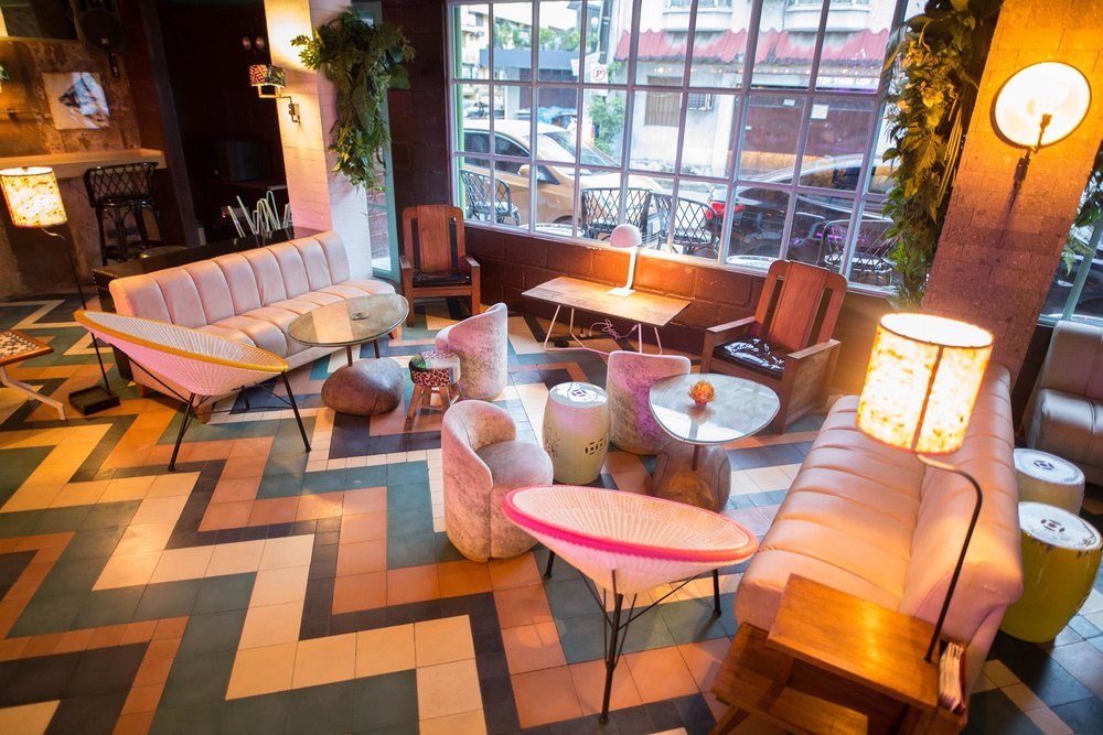 Abstract chairs and couches