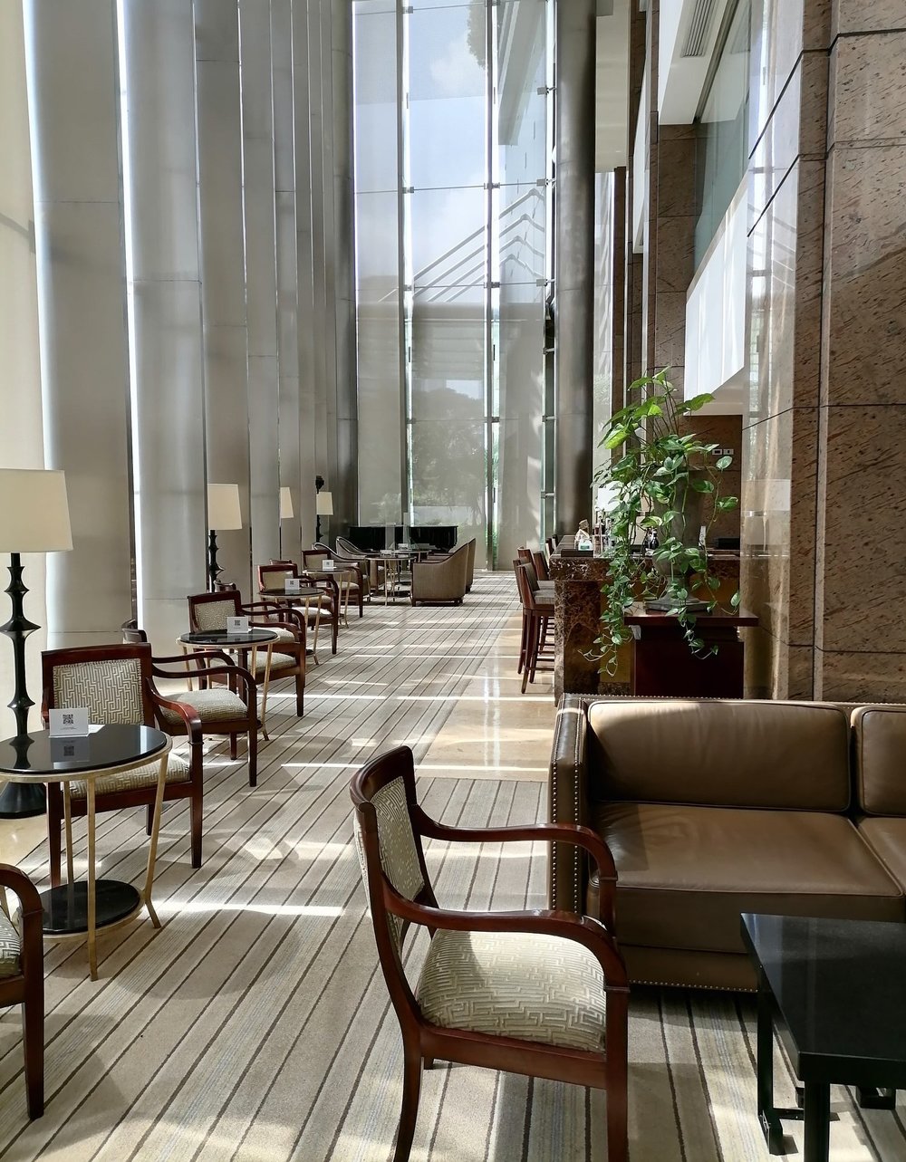 Wooden floors and chairs