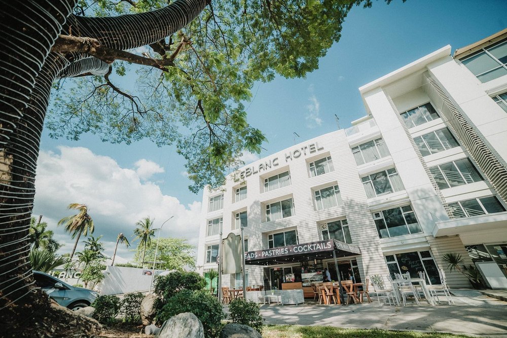 The Bistro Pop Up Cafe Facade