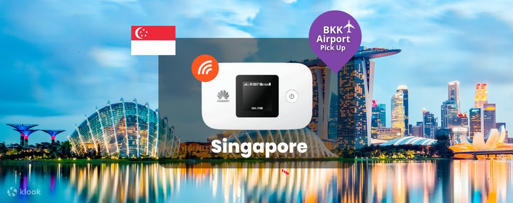4G WiFi (BKK Airport Pick Up) for Singapore