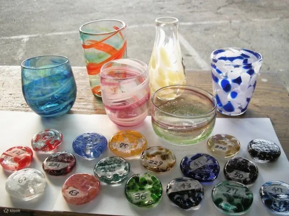 21492 吹きガラス作り体験