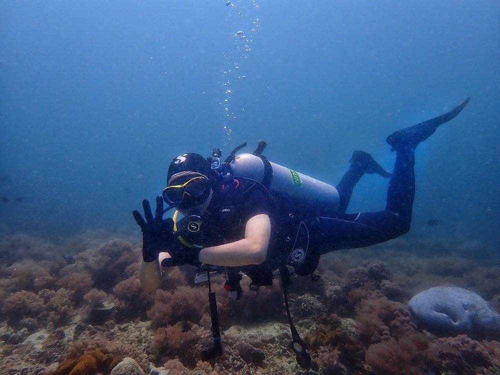 Person doing ok sign