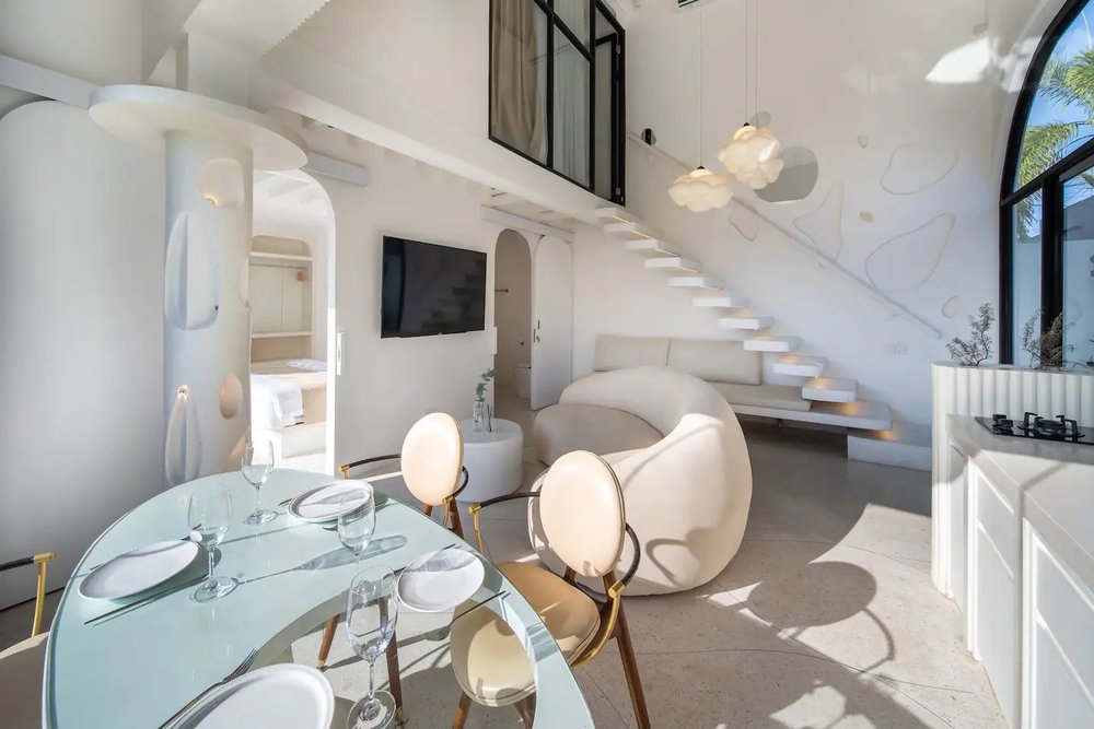 Minimalistic white place