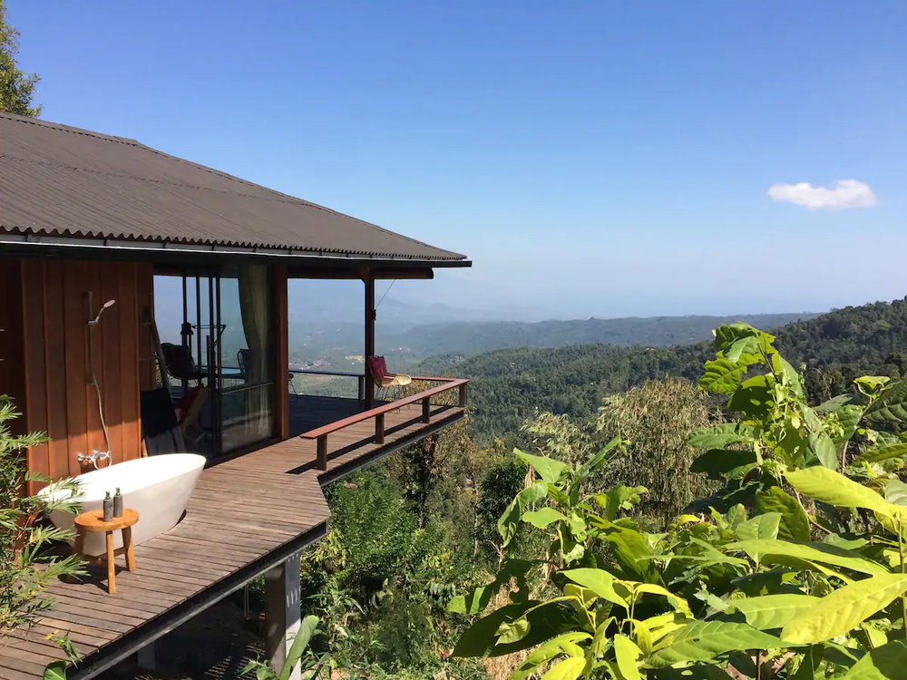 Building with view on mountain