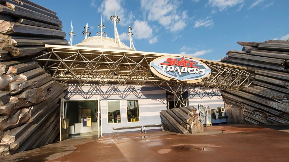 Get goodies from a Galaxy Far Far Away at Space Traders. Credits: Hong Kong Disneyland Website
