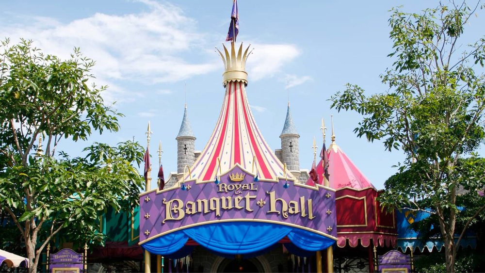 Eat like royalty at Royal Banquet Hall.  Credits: Hong Kong Disneyland Website
