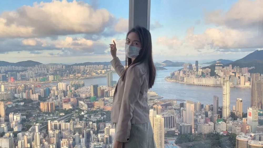 Sky100 is 393 metres above sea level.  Credits: @jamila___w on Instagram